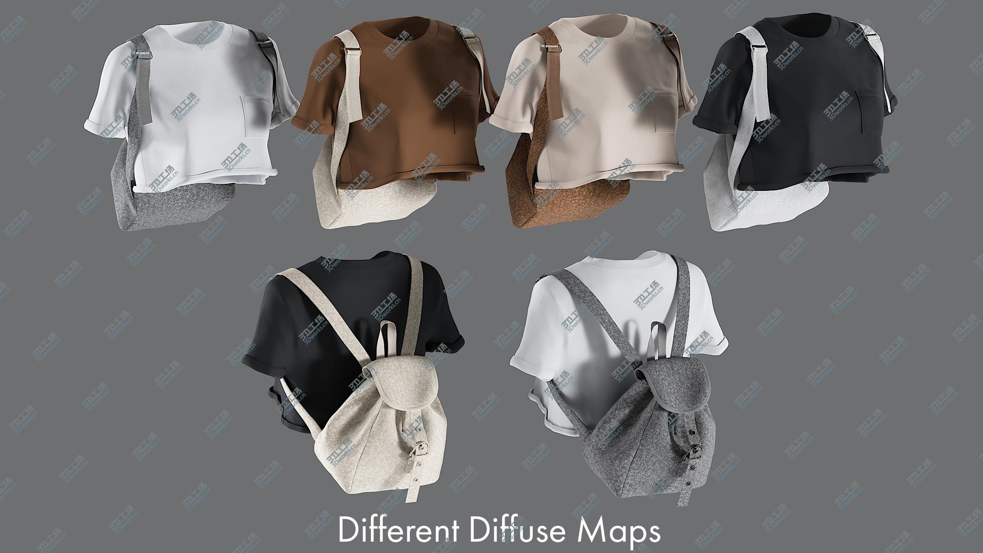 images/goods_img/202104091/Women's Tshirt with Backpack 10 3D model/2.jpg